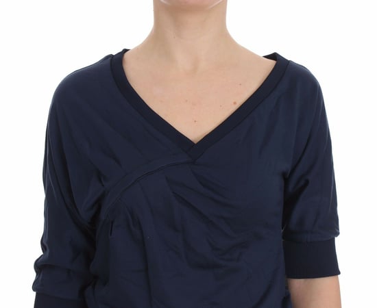Top de punto con escote en V estilo casual - Image 4