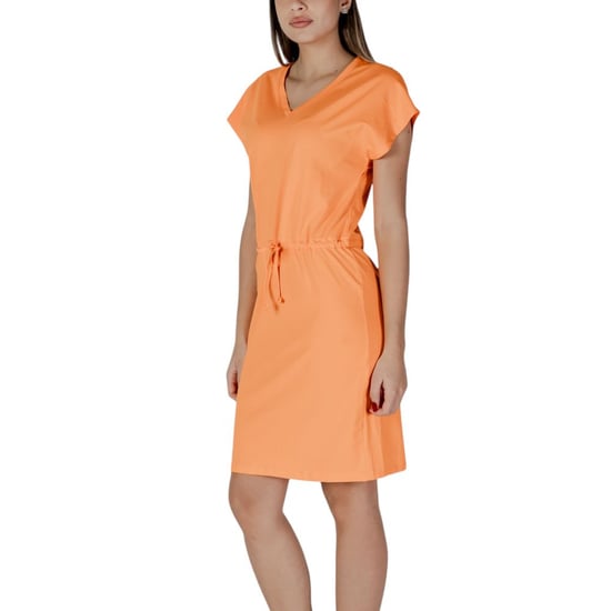 By14886 Vestido Mini Naranja - Image 4
