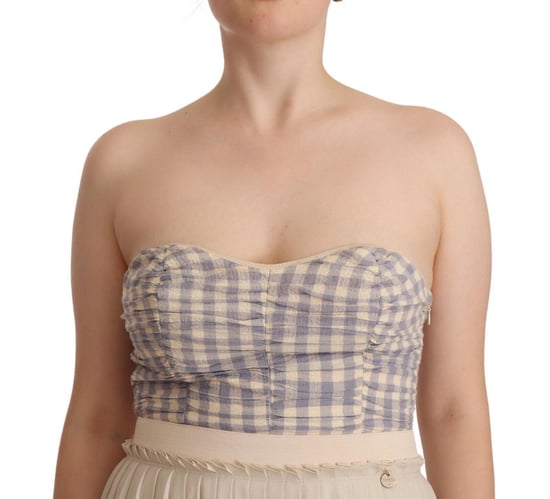 Vestido Aline Plisado Beige - Image 4