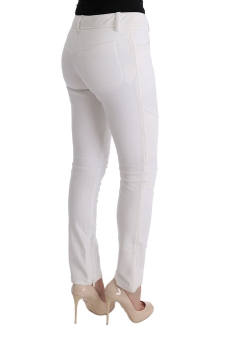 Pantalones con detalle de panel blanco - Image 4