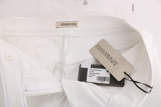 Pantalones con detalle de panel blanco - Image 5