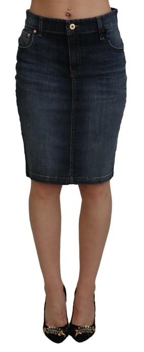 Falda Lápiz de Mezclilla - Image 1