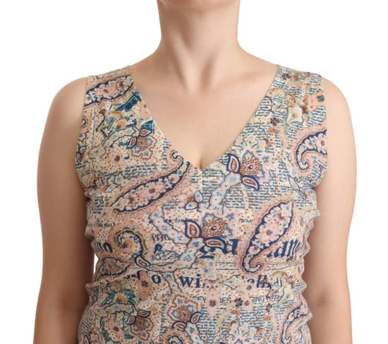 Top Sin Mangas con Estampado Paisley - Image 4