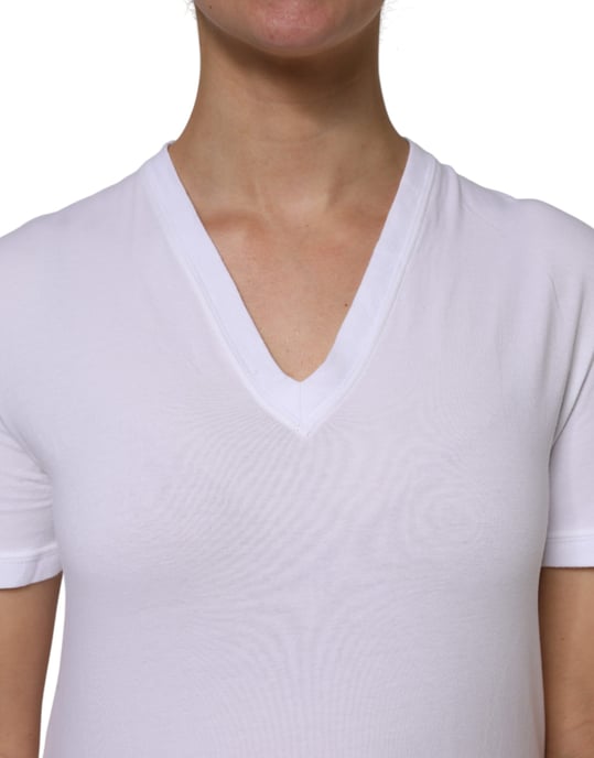 Camiseta de manga corta con escote en V - Image 5