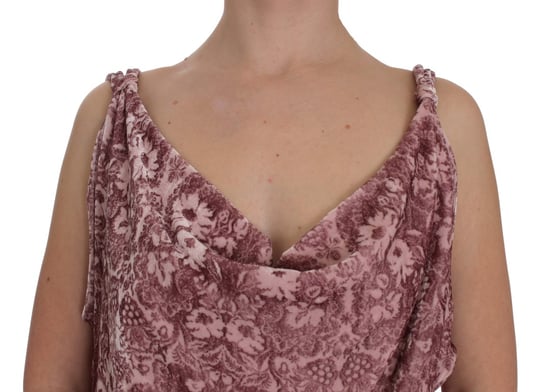 Blusa Sin Mangas de Cuello Cowl de Terciopelo - Image 4