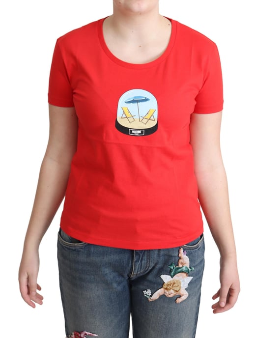Camiseta gráfica de cuello redondo de manga corta - Image 1