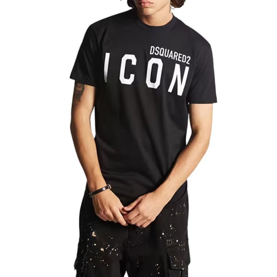 Camiseta DSquared2 Icon para Hombre en Negro - Image 4