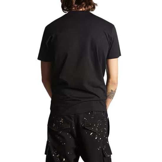 Camiseta DSquared2 Icon para Hombre en Negro - Image 5