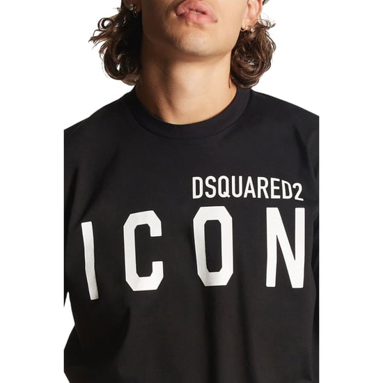 Camiseta DSquared2 Icon para Hombre en Negro - Image 6