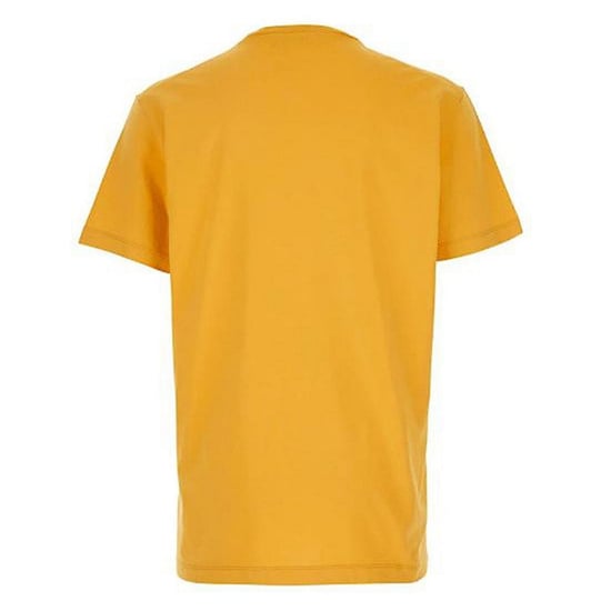 Camiseta Amarilla Girasol De Dsquared2 Con Logotipo Negro E Icono Grande - Image 2