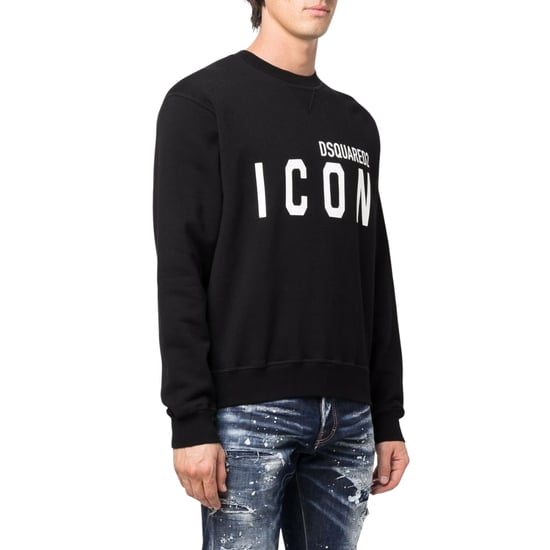 Sudadera Negra Dsquared2 Con Logotipo Grande Y Genial En Negro - Image 2