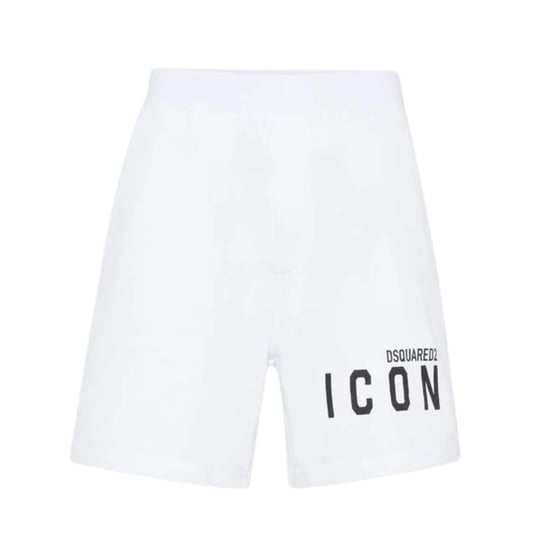 Pantalones Cortos Blancos Relajados Con El Logotipo De Dsquared2 Icon - Image 1