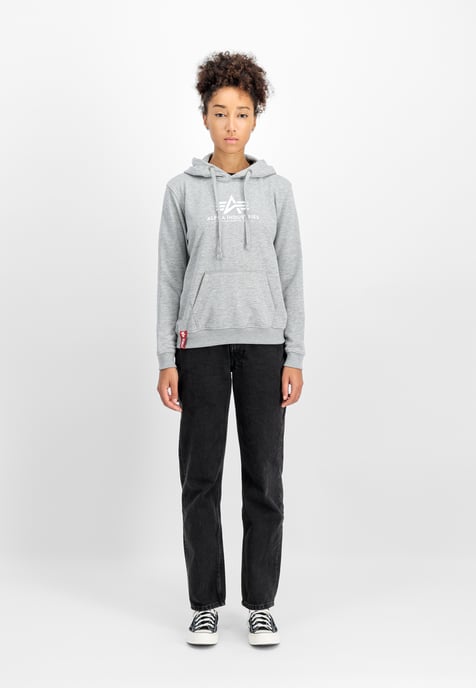 New Basic Big Logo Hoodie Women - Image 2