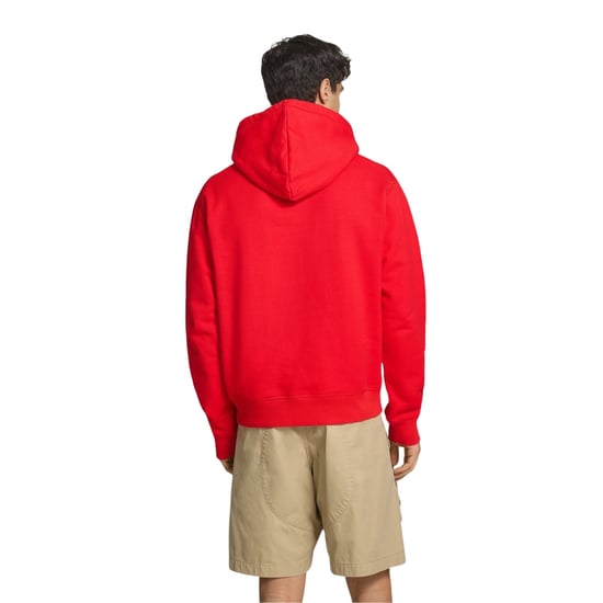 Sudadera Con Capucha Roja Dsquared2 Con Logotipo Icónico Negro Grande - Image 3