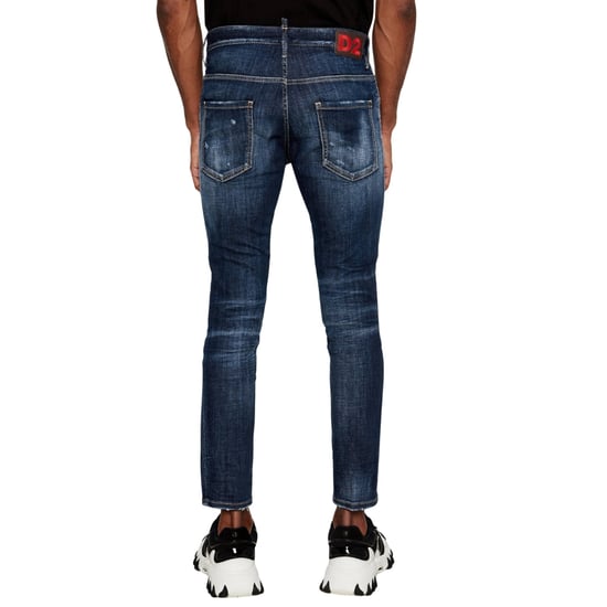 Vaqueros Skater Azul Marino De Dsquared2 - Image 4
