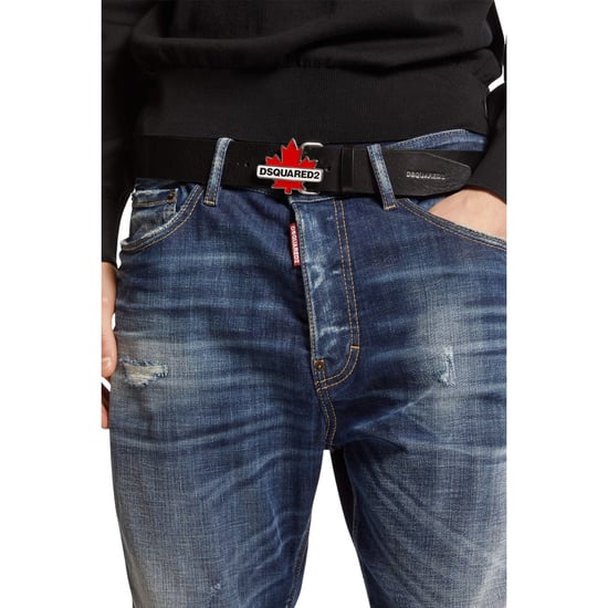 Vaqueros Dsquared2 Bro Con Lavado Desértico En Azul Marino Oscuro - Image 5