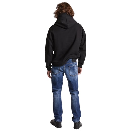 Vaqueros De Corte Regular Azul Marino Icon De Dsquared2 - Image 4