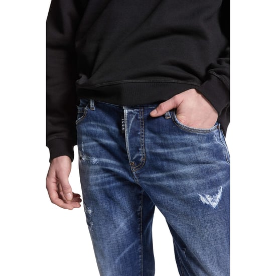 Vaqueros De Corte Regular Azul Marino Icon De Dsquared2 - Image 5