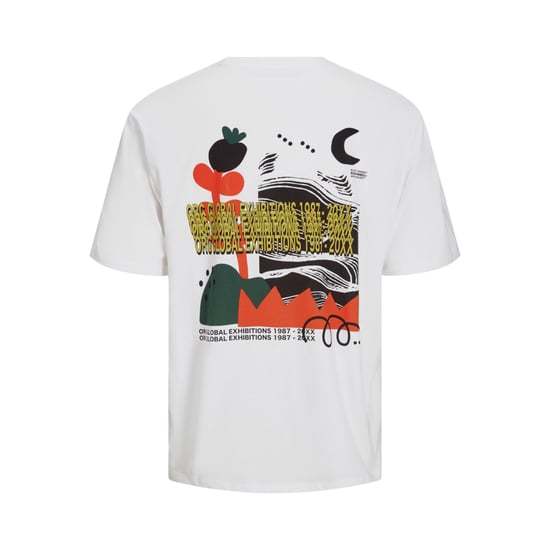 Jack & Jones Canon Wide Fit Tee  Blanco - Image 2