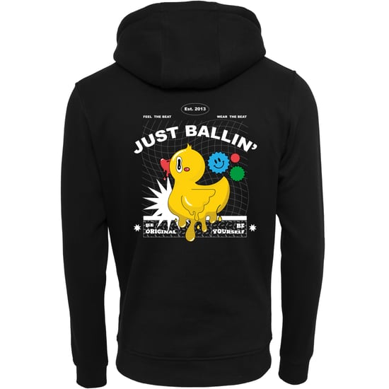 Ballin Est. 2013 Backprint Duck Hoodie Negro - Image 1