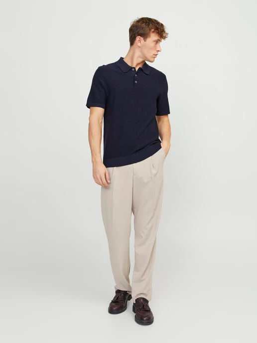 Jack & Jones Sandri Knit Polo Azul - Image 3