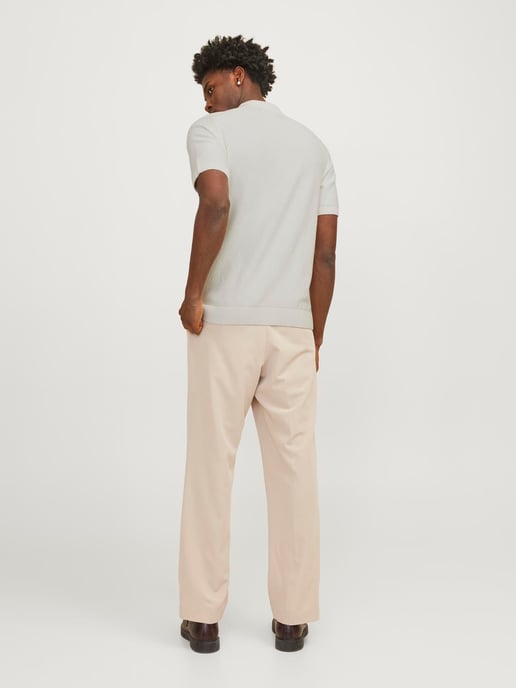 Jack & Jones Sandri Knit Polo Blanco - Image 4