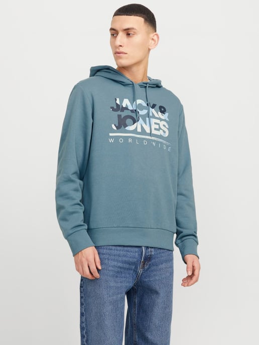 Jack & Jones Luke Sweat Hood Azul - Image 2