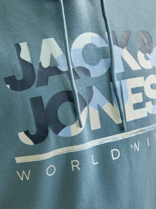 Jack & Jones Luke Sweat Hood Azul - Image 3