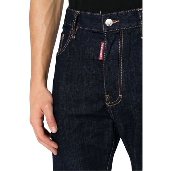 Vaqueros Dsquared2 642 Con Lavado Azul Marino Oscuro - Image 4