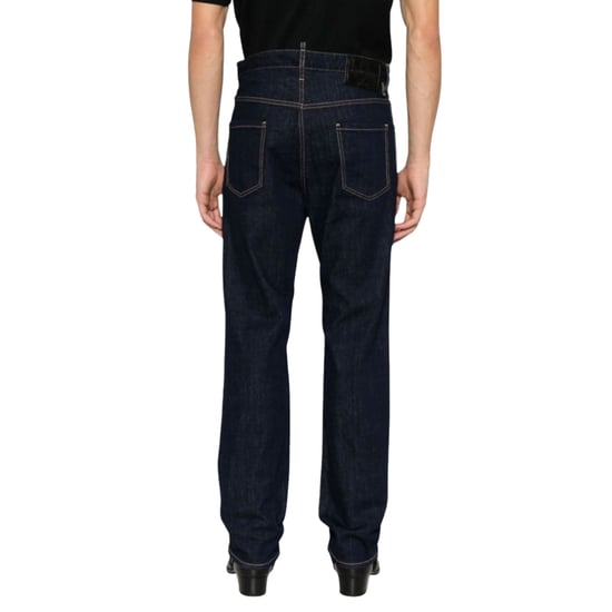 Vaqueros Dsquared2 642 Con Lavado Azul Marino Oscuro - Image 5