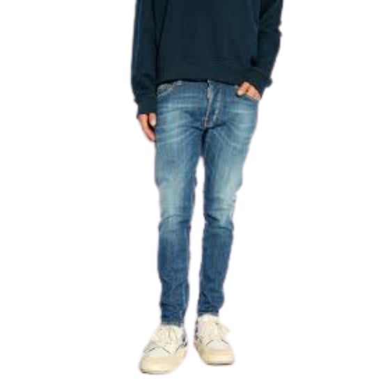 Vaqueros Super Twinky De Lavado Fácil Azul Marino De Dsquared2 - Image 3