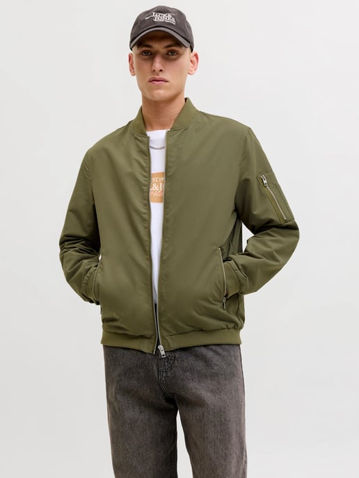 Jack & Jones Mash Bomber Verde - Image 2