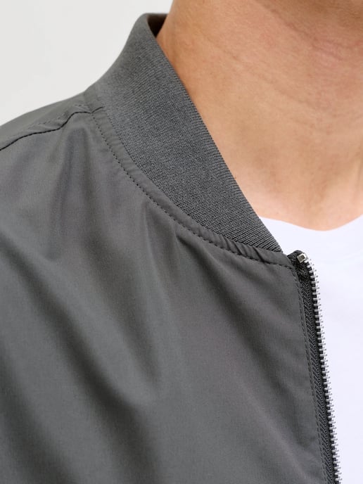 Jack & Jones Mash Bomber Gris - Image 4