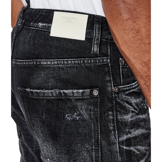 Vaqueros Cool Guy Con Lavado Warp Negro De Dsquared2 - Image 6
