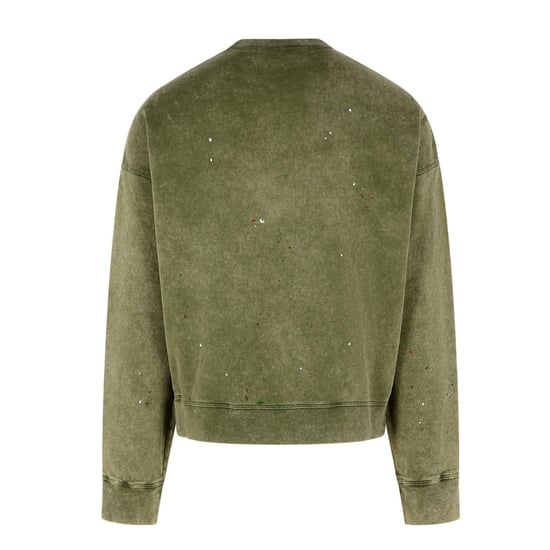 Sudadera Verde Militar Con Diseño Cypro Fit De Dsquared2 Bros Est 1964 - Image 2