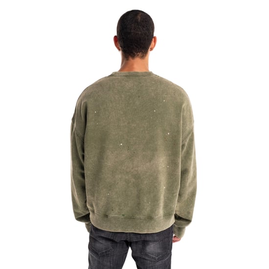 Sudadera Verde Militar Con Diseño Cypro Fit De Dsquared2 Bros Est 1964 - Image 5