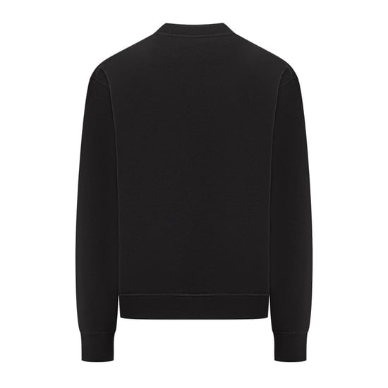 Sudadera Negra Con Logotipo De Hoja De Arce Roja De Dsquared2 - Image 2
