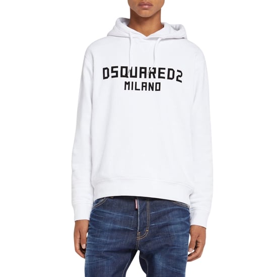 Sudadera Con Capucha Blanca De Corte Cool Con El Logotipo De Milano De Dsquared2 - Image 3
