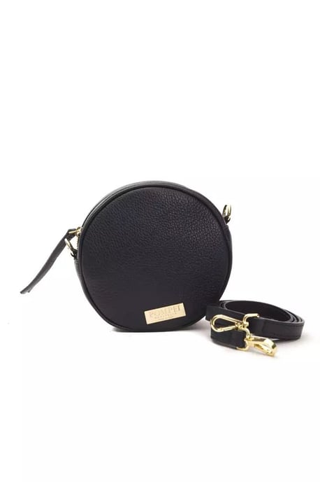 Bolso Circular de Cuero Cruzado - Image 1