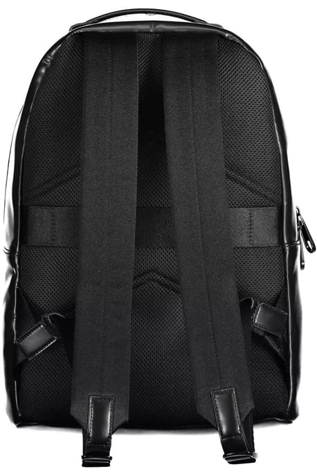 Mochila Clave de Cuero Negro - Image 2