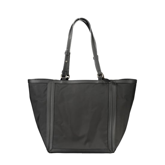 Bolso Tote Julia de Nailon Negro - Image 2