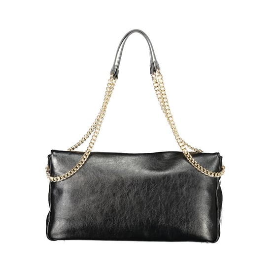 Bolso de Hombro con Detalle de Cadena y Logo - Image 2