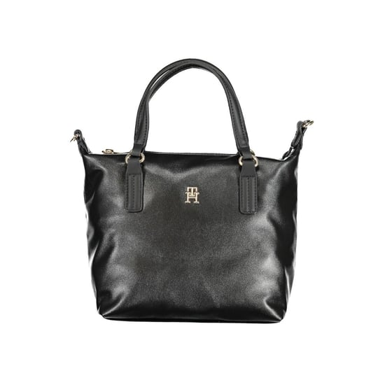 Bolso de Mano Pequeño Julia de Nailon Negro - Image 1