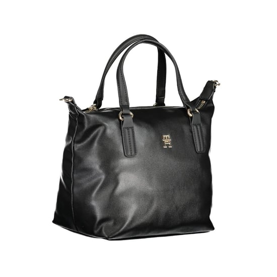 Bolso de Mano Pequeño Julia de Nailon Negro - Image 3