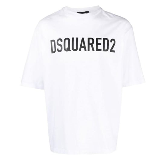 Camiseta Blanca Con Logotipo Llamativo De Dsquared2 - Image 1