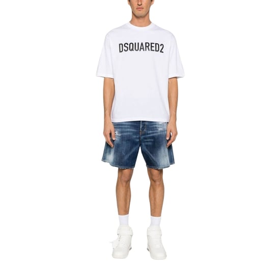 Camiseta Blanca Con Logotipo Llamativo De Dsquared2 - Image 6