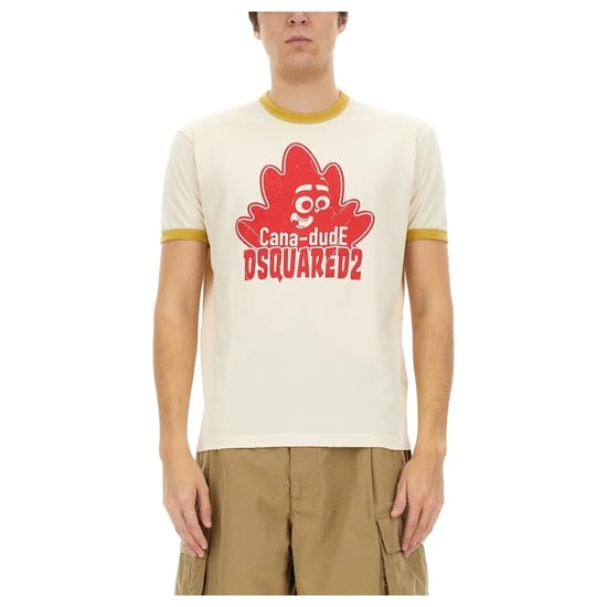 Dsquared2 Camiseta Cana-dude Logo Leche - Image 3