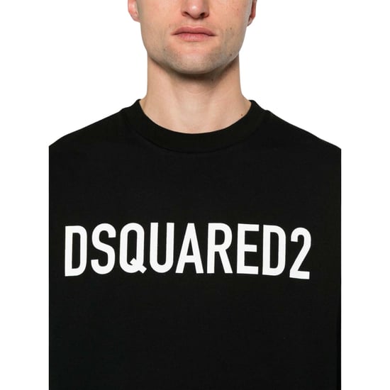 Camiseta Negra Con Logotipo Llamativo De Dsquared2 - Image 5
