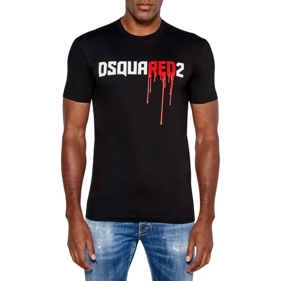 Camiseta Negra Con El Logotipo Rojo Sangriento De Dsquared2 - Image 2