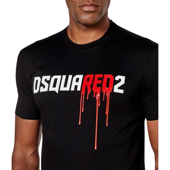 Camiseta Negra Con El Logotipo Rojo Sangriento De Dsquared2 - Image 4
